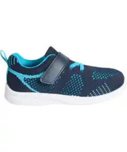 Mesh-Sneaker, dunkelblau/türkis