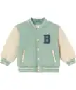 Bild 1 von Collegejacke mit Kontrastärmeln, hellkhaki