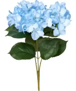 Kunstblume Hortensien, blau