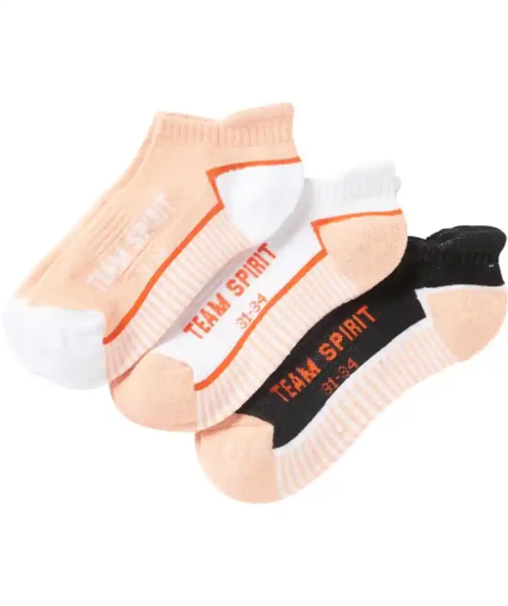 Bild 1 von Sneakersocken mit Fersenschutz, orange