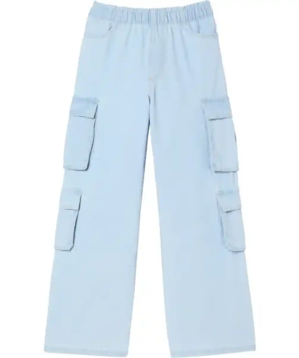 Bild 1 von Cargo-Jeans, jeansblau hell ausgewaschen