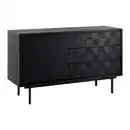 Bild 1 von Sideboard Roma ca. 131x77 cm MDF Schwarz, Schwarz