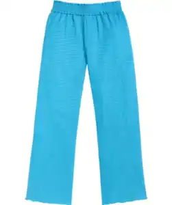 Crinkle-Hose, blau