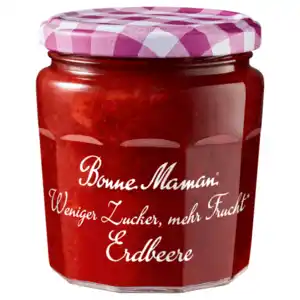 Bonne Maman Fruchtaufstrich Erdbeere weniger Zucker, mehr Frucht 335g