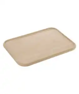 Schlichtes Dekotablett, naturfarben