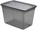 Bild 1 von Aufbewahrungsbox Blacky in Schwarz ca. 80l, Schwarz, Transparent
