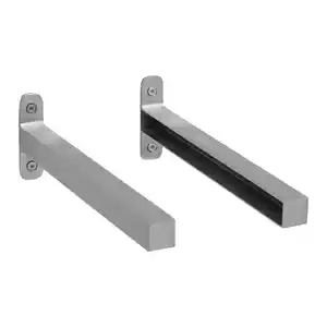 Wandhalter aus Aluminium, Alufarben