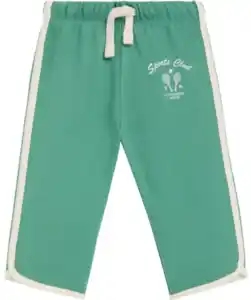 Jogginghose mit Seitenstreifen, jade