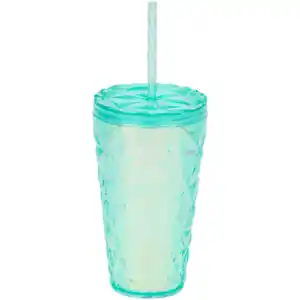Trinkbecher mit Strohhalm