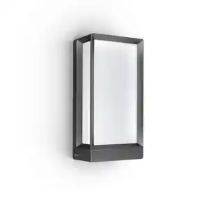 Steinel Led-Aussenleuchte, Anthrazit, rechteckig,rechteckig, 10.5x13.1x27.4 cm, Smartphone-Steuerung, Lampen & Leuchten, Außenbeleuchtung, Außenleuchten, E