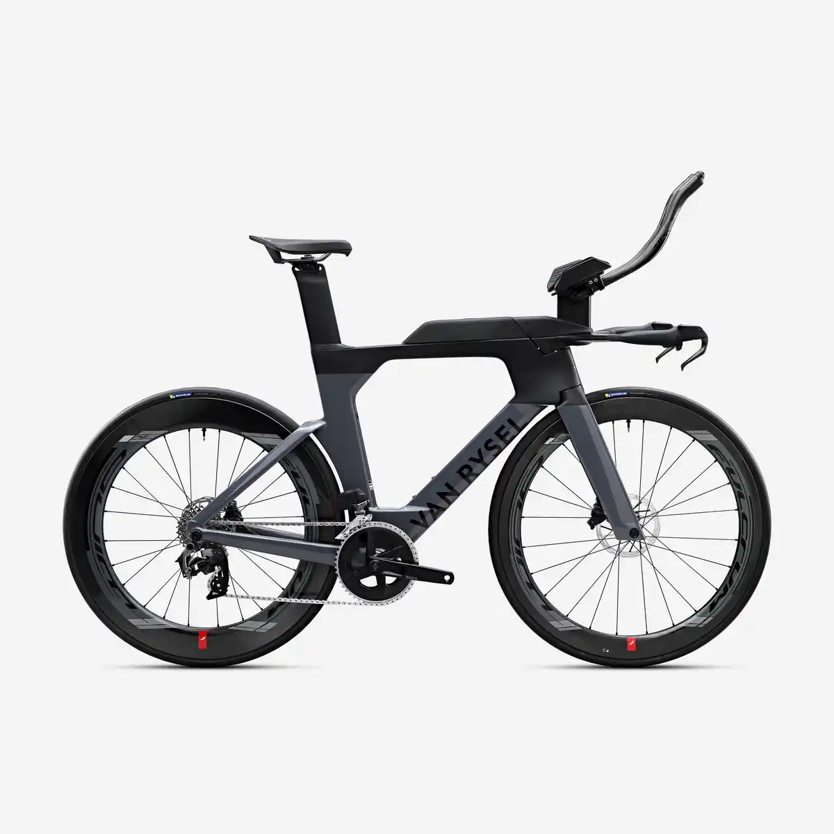 Bild 1 von VAN RYSEL Zeitfahrrad XCR TRI SRAM Rival AXS Powermeter Fulcrum Wind 750/550