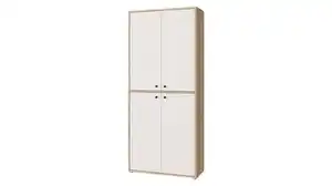 Garderobenschrank beige Mauvelle Eiche 84 x 191 cm - KENDRAY