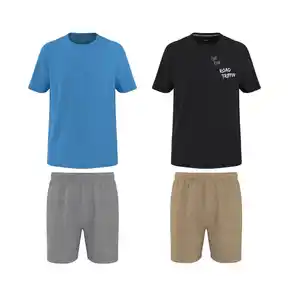 ESMARA MEN® Herren-Shorty-Pyjama, 2-teilig