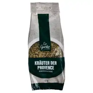 LE GUSTO Kräuter und Gewürze im Nachfüllbeutel, Kräuter der Provence, 15 g