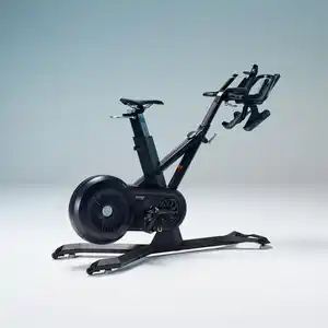 DOMYOS Heimtrainer leise fließendes Treten 1.500 W Connected Zwift - Challenge Bike