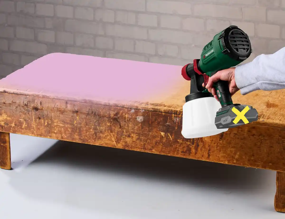 Bild 4 von PARKSIDE® Akku-Farbspritzpistole 20 V »PFSA 20-Li C3« ohne Akku