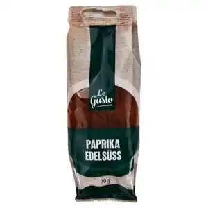 LE GUSTO Kräuter und Gewürze im Nachfüllbeutel, Paprika edelsüß, 70 g