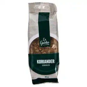 LE GUSTO Kräuter und Gewürze im Nachfüllbeutel, Koriander, 45 g