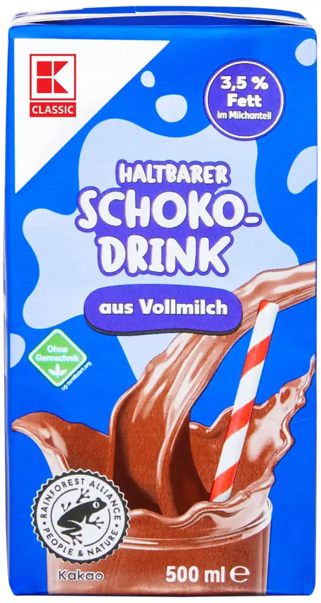 Bild 1 von K-CLASSIC Schokodrink, 500-ml-Packg.