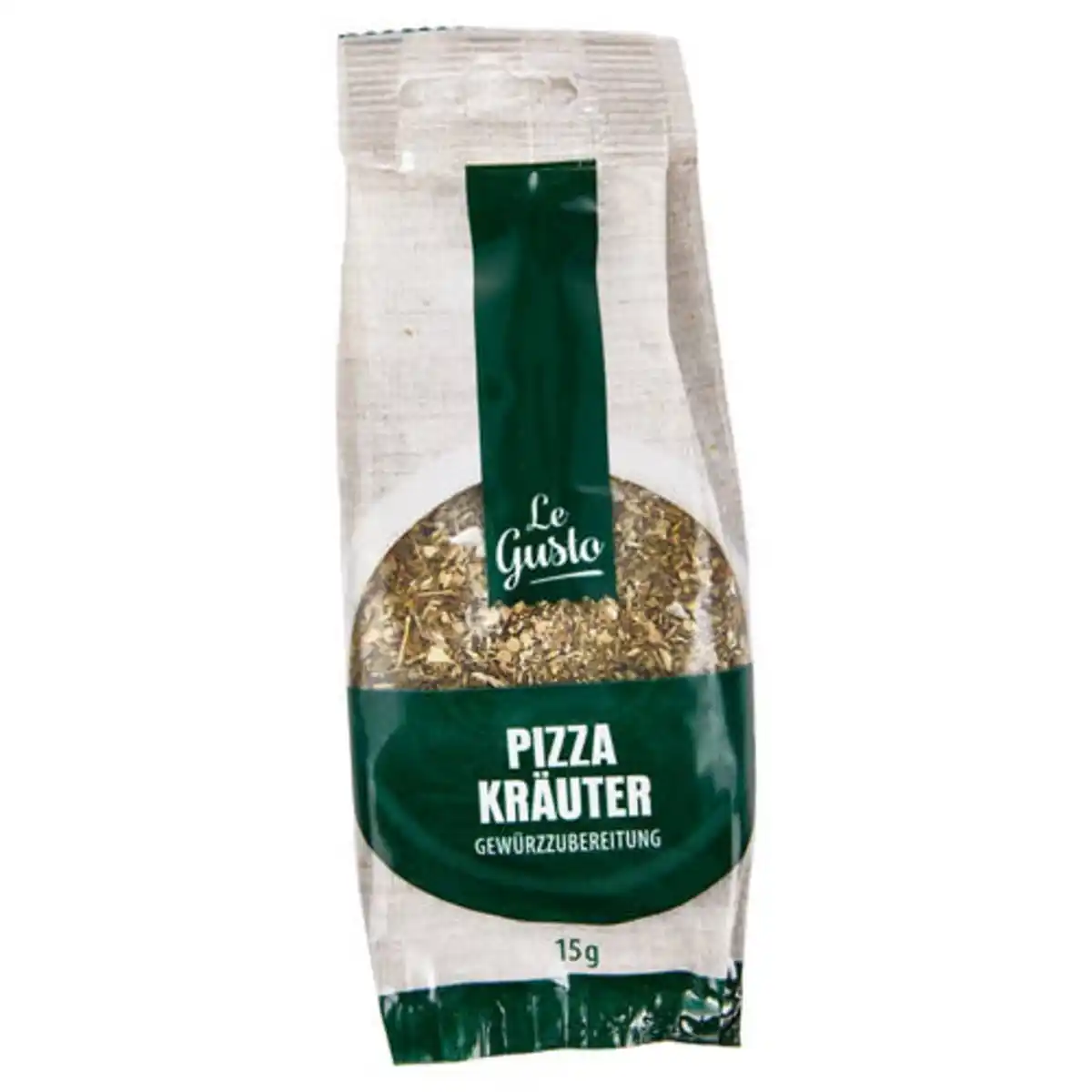 Bild 1 von LE GUSTO Kräuter und Gewürze im Nachfüllbeutel, Pizza Kräuter, 15 g