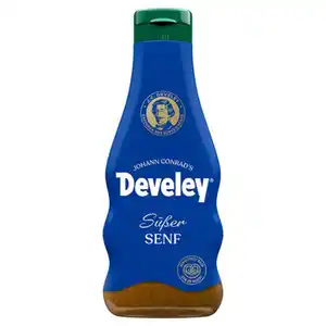 DEVELEY Senf Mischkarton 250 ml, Süßer Senf