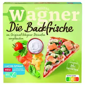 WAGNER Die Backfrische, Lachs-Spinat 350 g