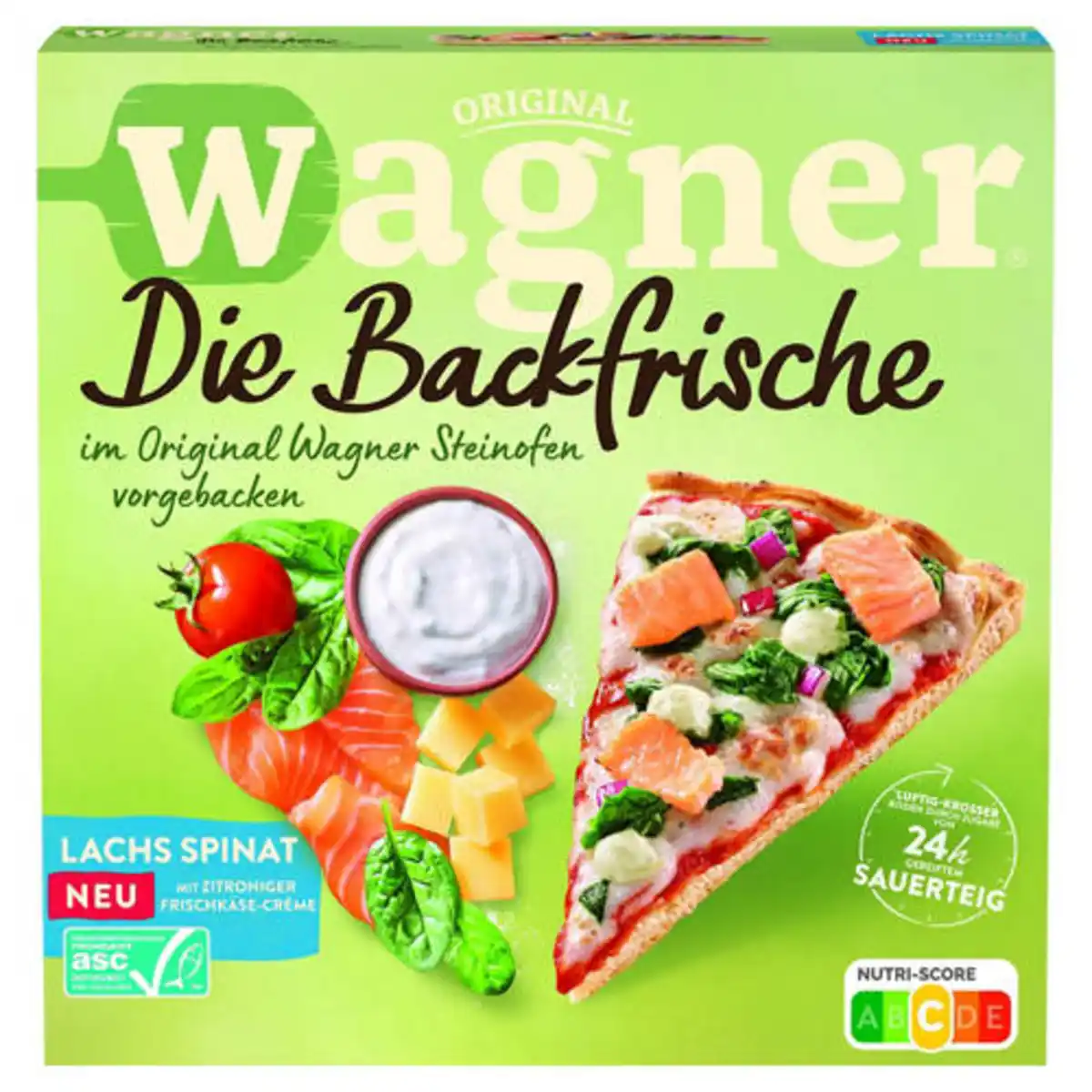 Bild 1 von WAGNER Die Backfrische, Lachs-Spinat 350 g