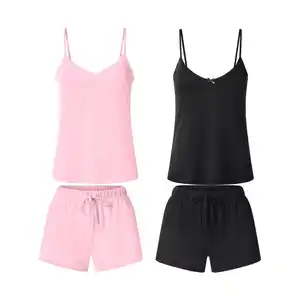 ESMARA® Damen-Shorty-Pyjama, 2-teilig