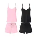 Bild 1 von ESMARA® Damen-Shorty-Pyjama, 2-teilig