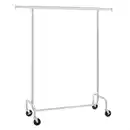 Bild 1 von Kleiderwagen, Silber, Metall, Kunststoff, 150x163x45 cm, standfeste Füße, Garderobe, Garderobenständer