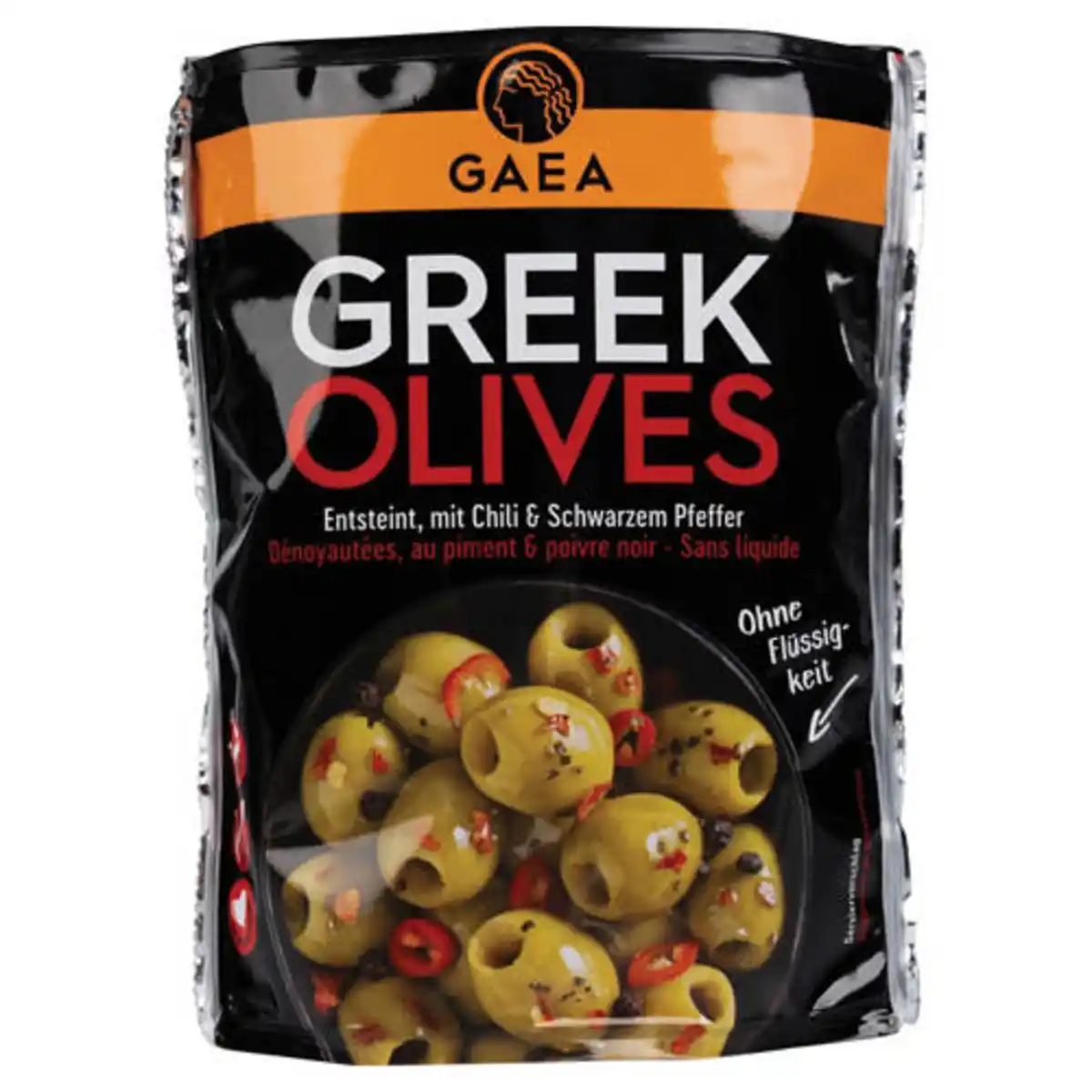 Bild 1 von Oliven 150 g, Chili & Pfeffer