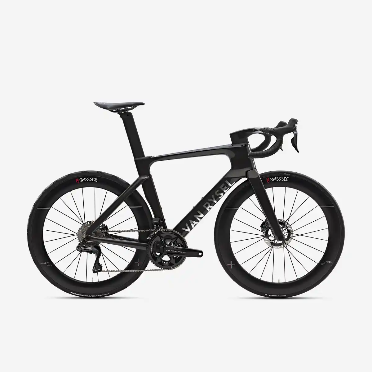 Bild 1 von VAN RYSEL Race Rennrad RCR-F Pro CF Shimano Dura Ace Di2 2x12 Schwarz