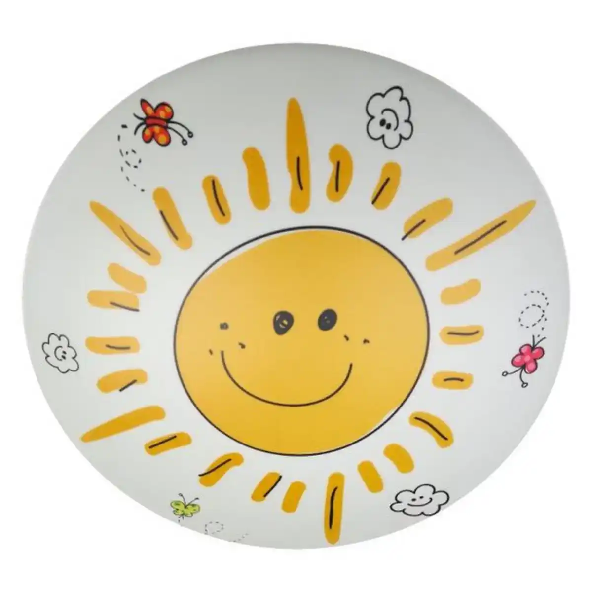 Bild 1 von Kinderdeckenleuchte Sunny, Gelb, Weiß, Metall, Kunststoff, 36 cm, Lampen & Leuchten, Innenbeleuchtung, Leuchten nach Räumen, Babyzimmerlampen