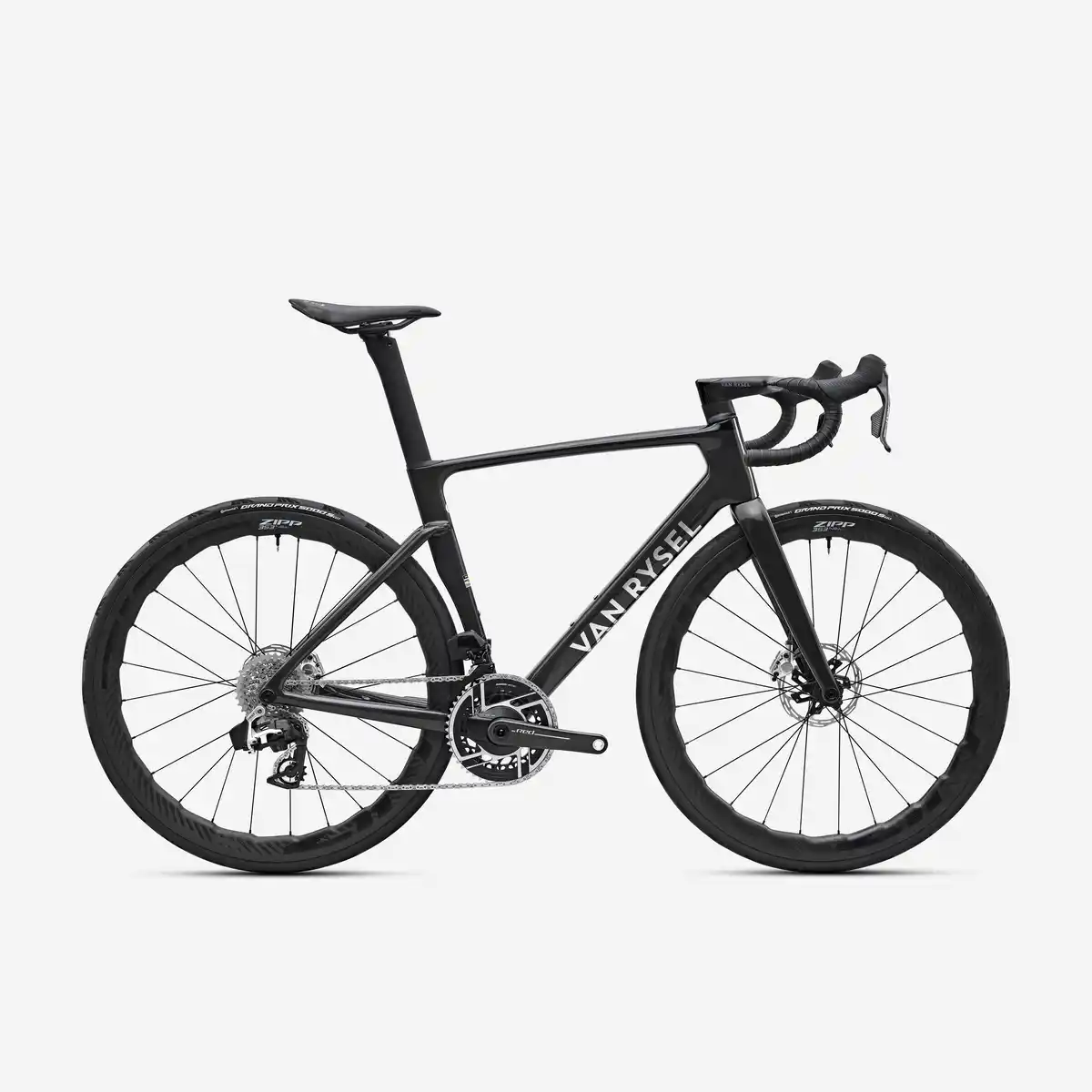 Bild 1 von VAN RYSEL Race Rennrad RCR-R Pro SRAM RED AXS 2x12 Powermeter Zipp 353 NSW schwarz