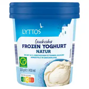 LYTTOS Griechischer Joghurteisbecher Natur 320 g