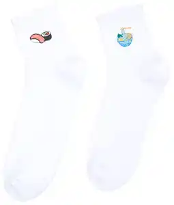 Quartersocken, 2 Paar