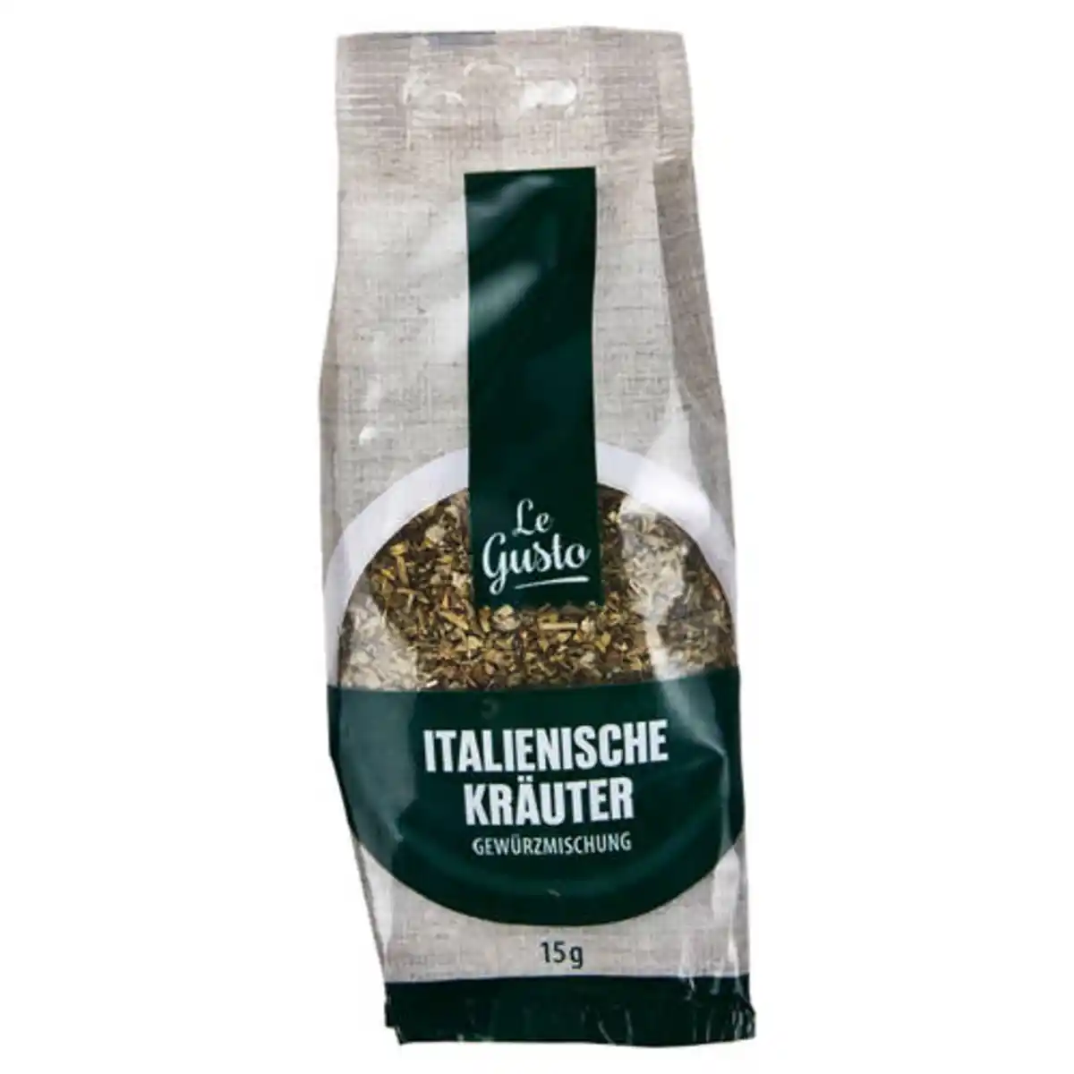 Bild 1 von LE GUSTO Kräuter und Gewürze im Nachfüllbeutel, Italienische Kräuter, 15 g
