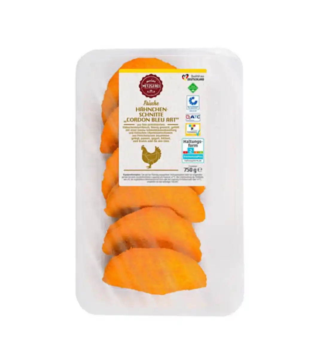 Bild 1 von MEINE METZGEREI Hähchen-Schnitte Cordon Bleu 750 g