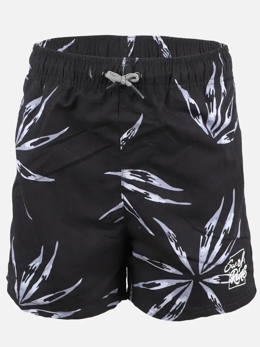 Bild 1 von Jungen Badeshorts mit Print Schwarz