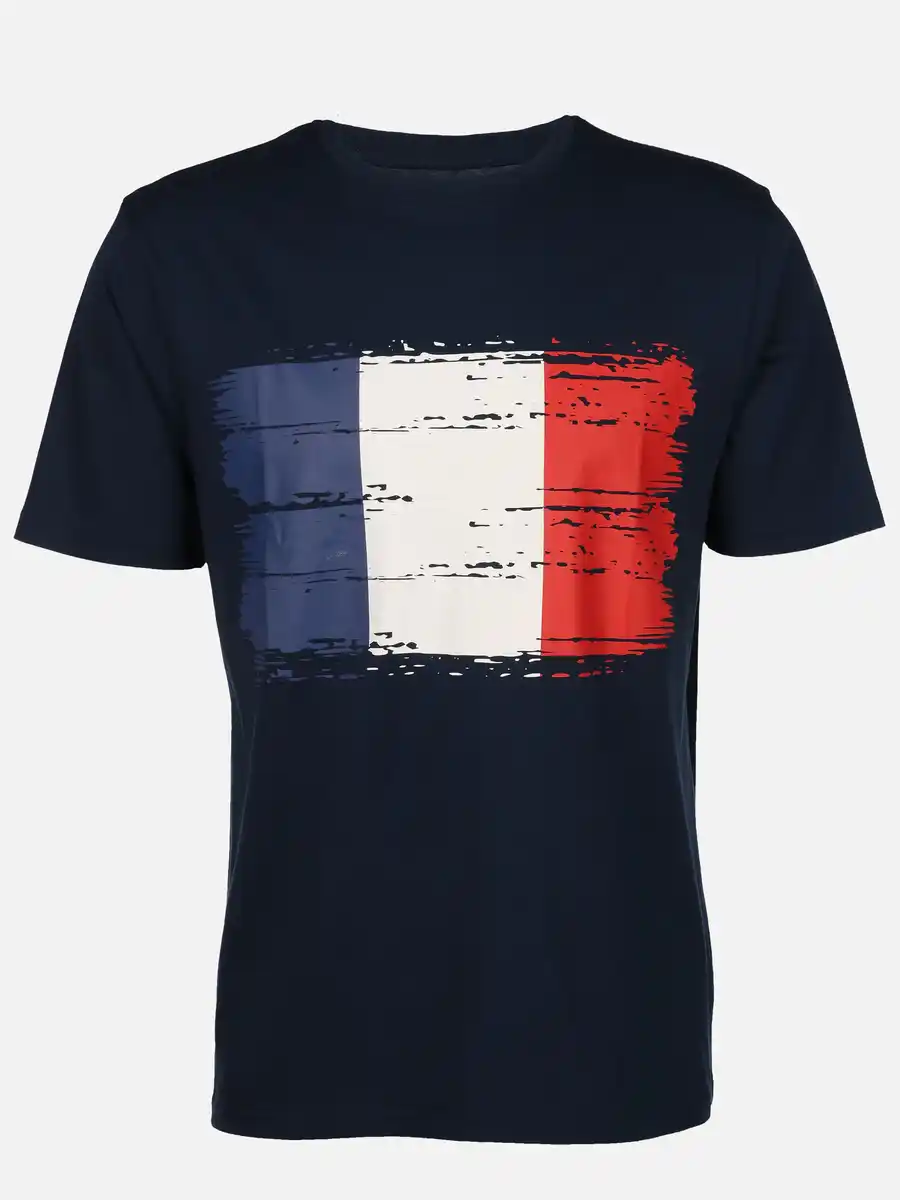 Bild 1 von Unisex Fan T-Shirt FRANKREICH Blau