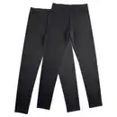 Bild 1 von L&D Kinder-Leggings 2er-Pack, Schwarz, 122