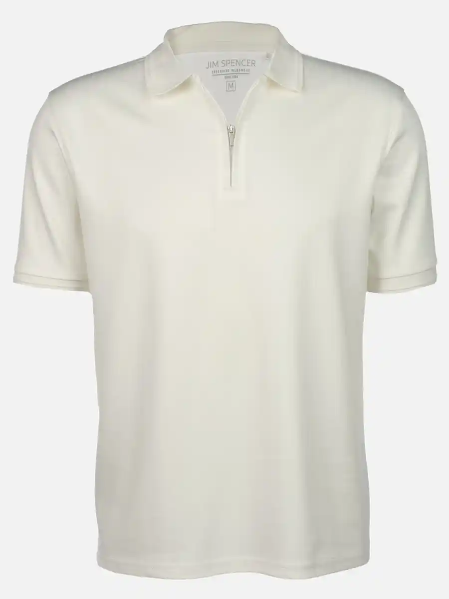 Bild 1 von Herren Polo unifarben Weiß