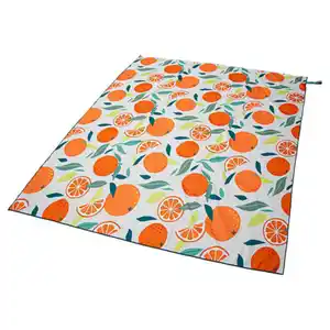 NOVITESSE Strandtuch, Früchte, Orange, 170 x 190 cm