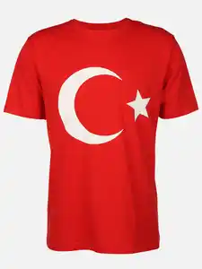 Unisex Fan T-Shirt TÜRKEI Rot