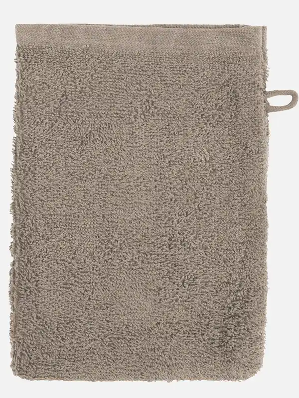 Bild 2 von Waschhandschuh unifarben 16x21cm Beige