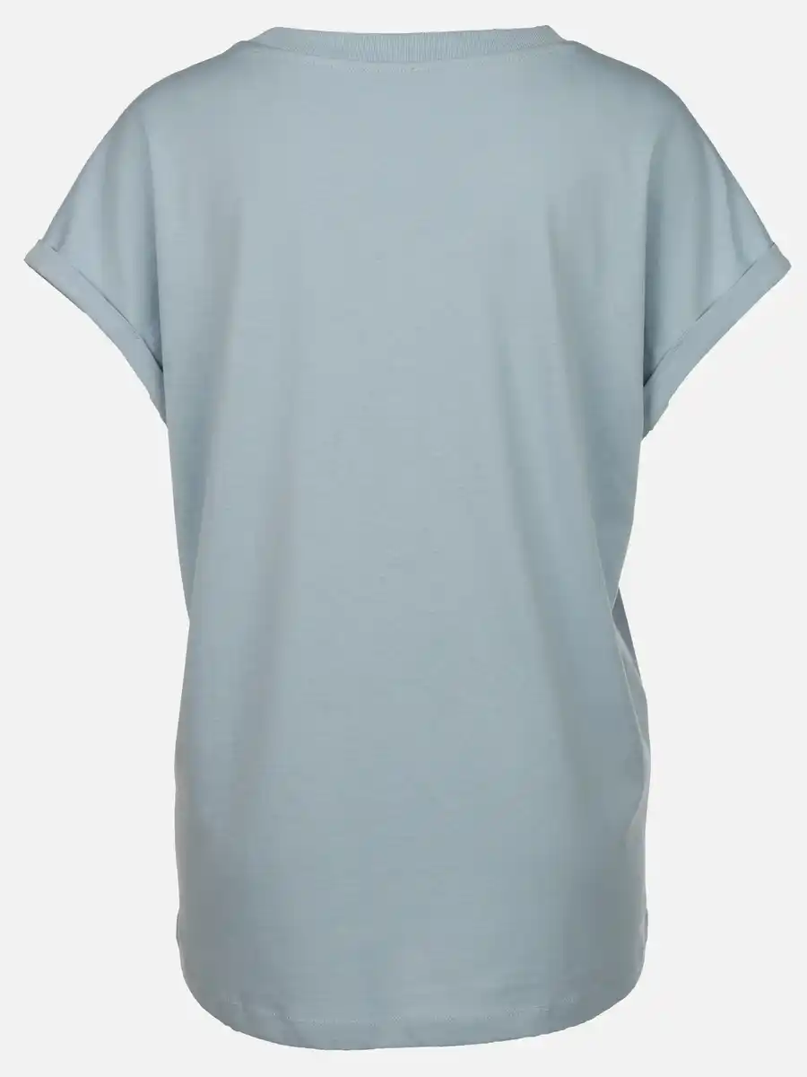 Bild 2 von Damen Basic Shirt Blau