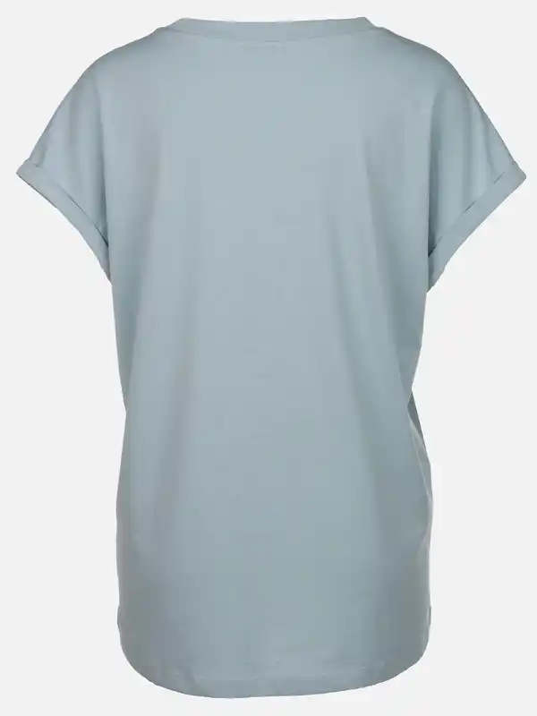 Bild 2 von Damen Basic Shirt Blau