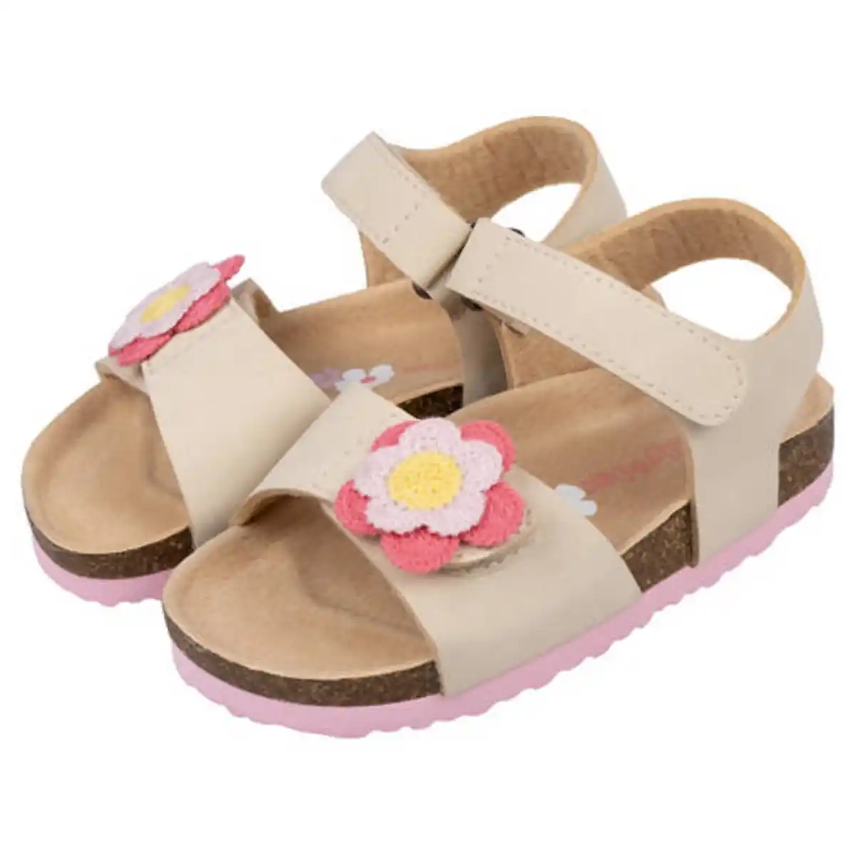 Bild 1 von LILY & DAN Kleinkinder-/Kinder-Sandalen mit Fußbett, Blume, 23
