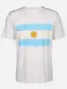Bild 1 von Unisex Fan T-Shirt ARGENTINIEN Weiß
