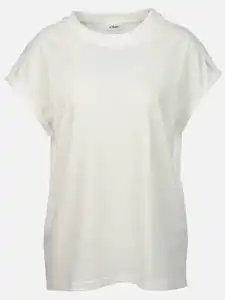 Damen Basic Shirt Weiß